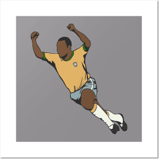 The legend of soccer is Pele Posters and Art